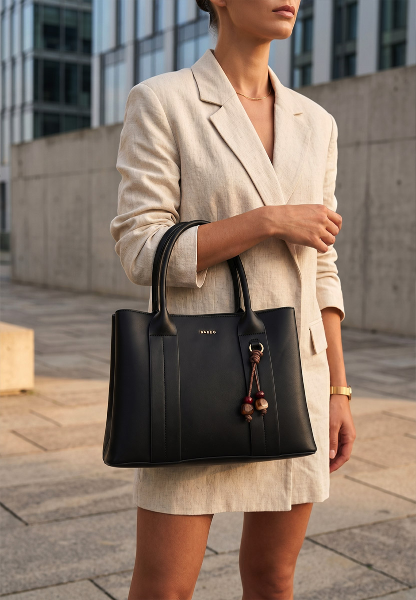 Borsa da ufficio Kaviala nera