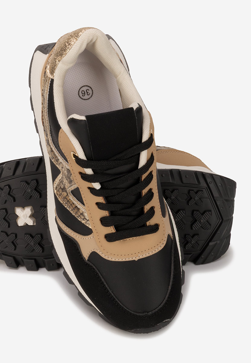 Sneakers con plateau Catrinela nero