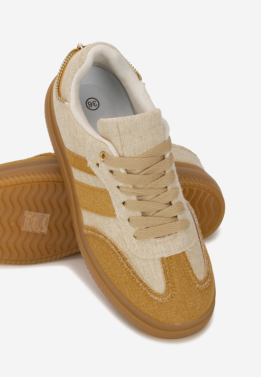 Sneakers donna Deenia camel