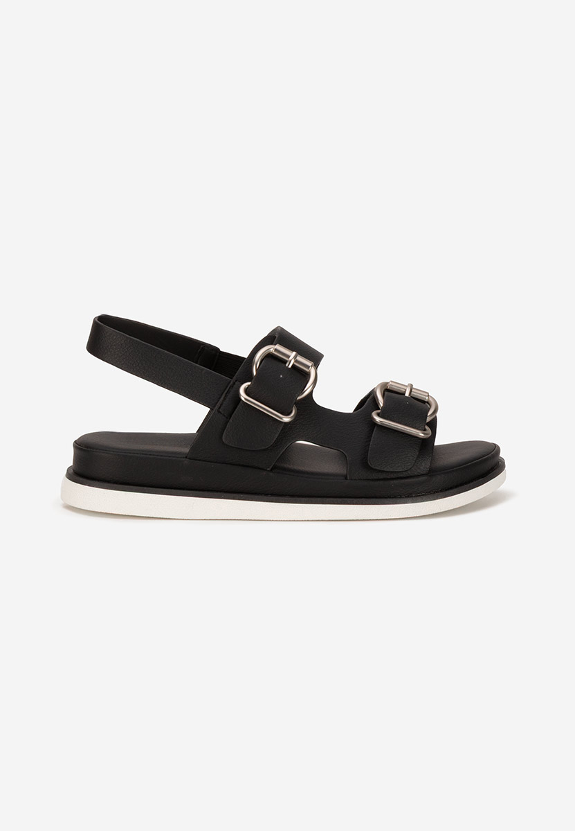Sandali con plateau Semenia nero