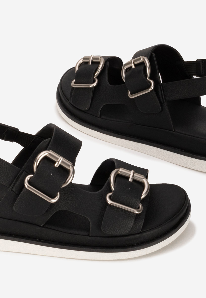 Sandali con plateau Semenia nero