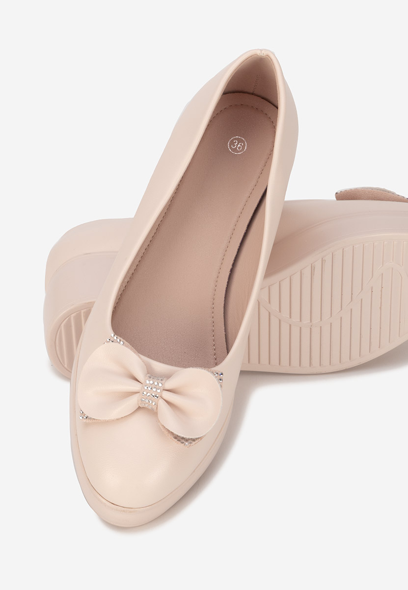 Scarpe con plateau Liliane beige