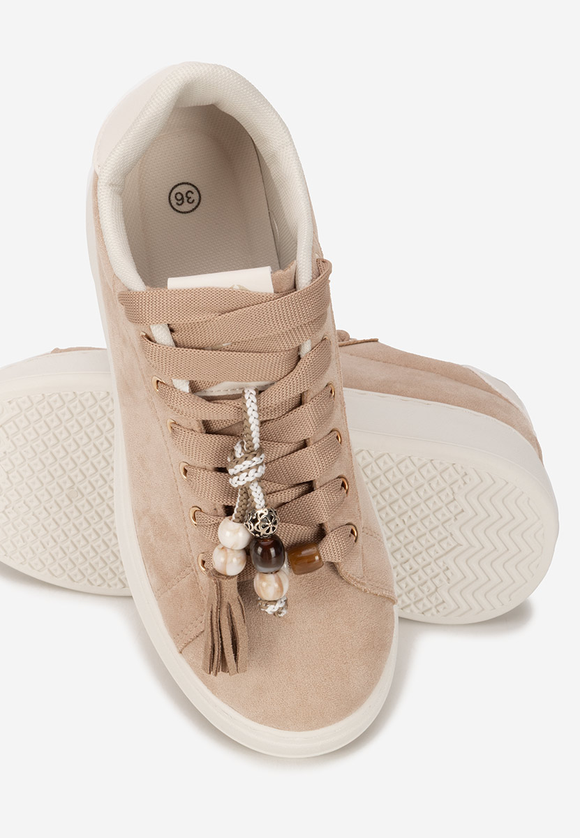 Sneakers con plateau Zoira cachi