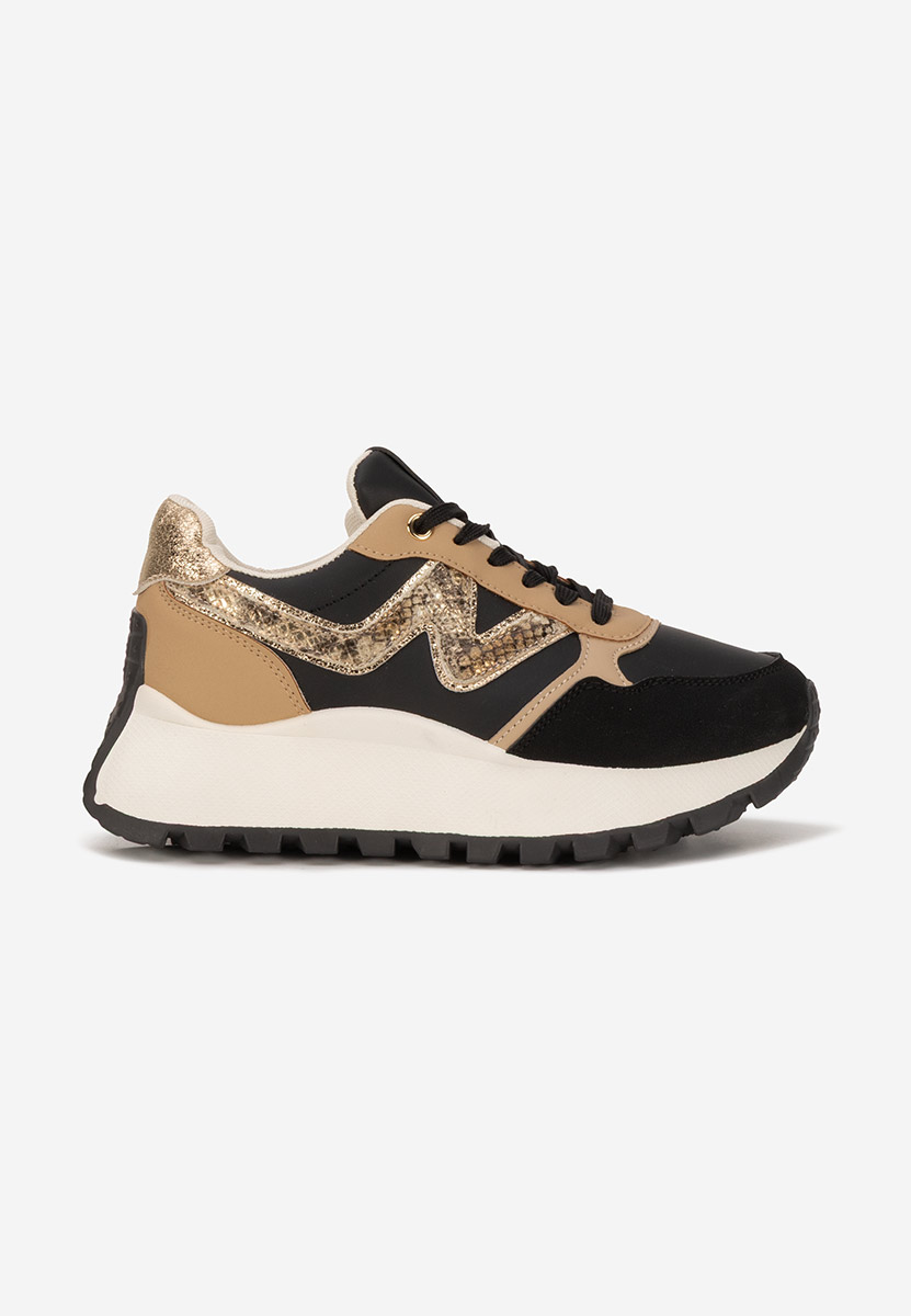 Sneakers con plateau Catrinela nero