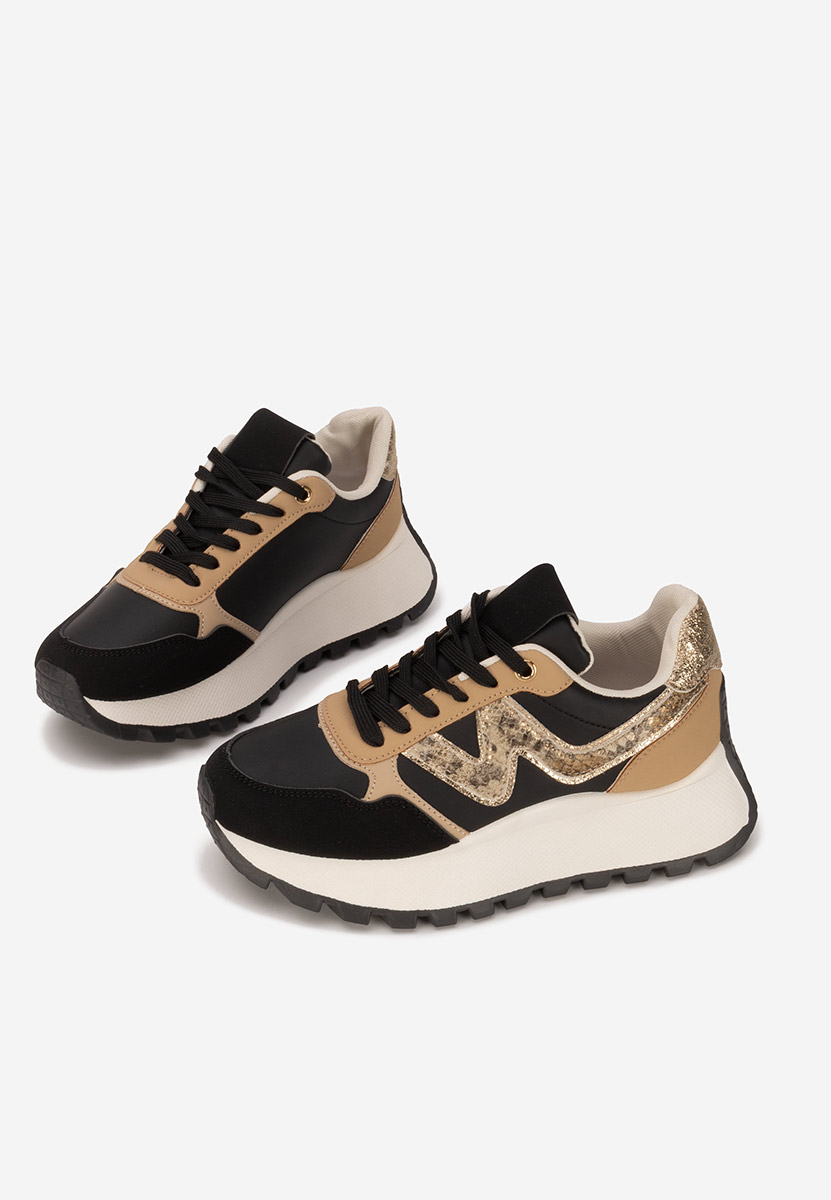 Sneakers con plateau Catrinela nero