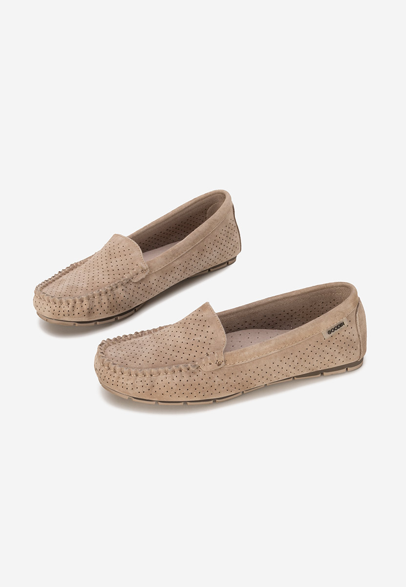 Mocassini donna pelle Sareia V2 beige