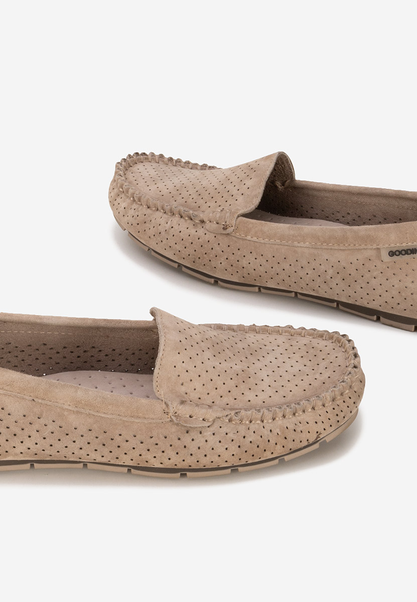 Mocassini donna pelle Sareia V2 beige