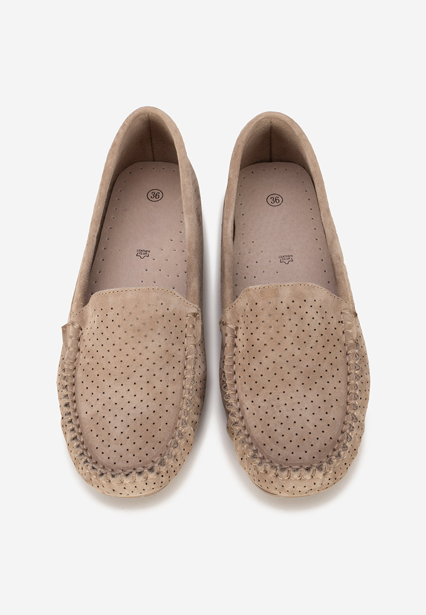 Mocassini donna pelle Sareia V2 beige