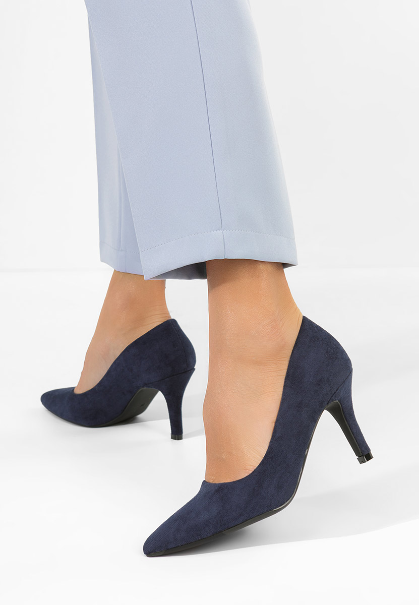 Décolleté Lyania blu marine