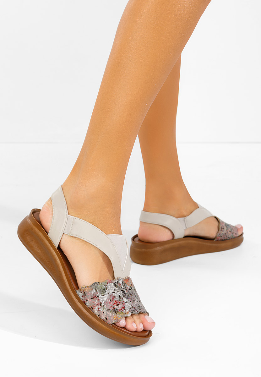 Sandali platform Shuzia colorate