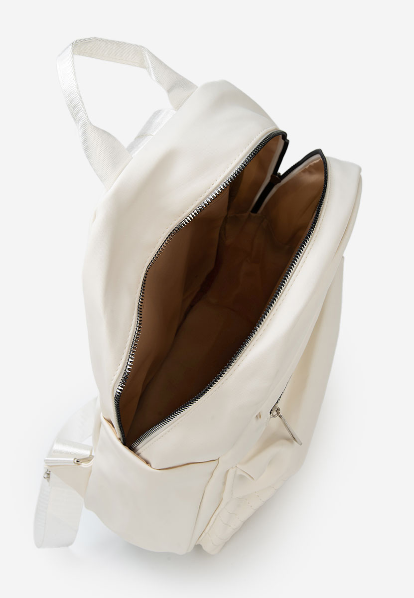 Zaino da donna Rosaluna bianco