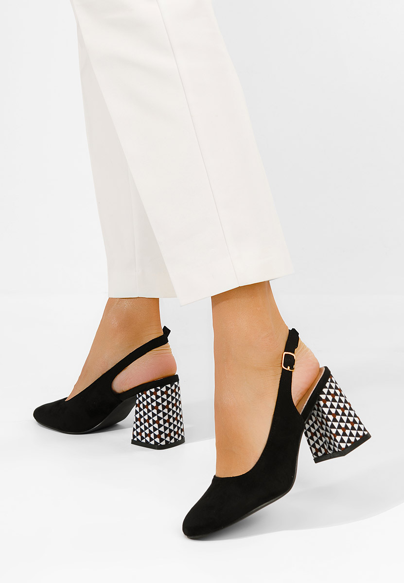 Décolleté Slingback Tolida nero