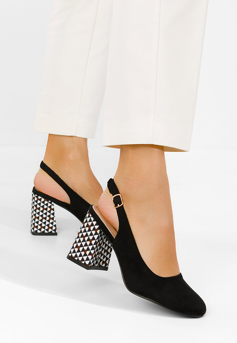 Décolleté Slingback Tolida nero
