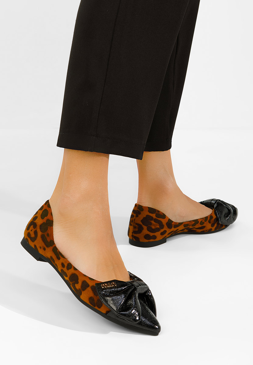 Ballerine eleganti Cassiana marrone