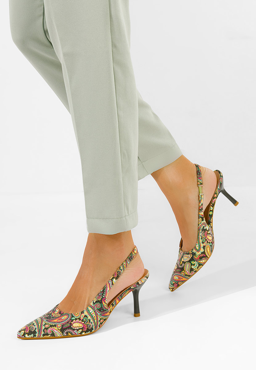 Décolleté Slingback Ivorya verdi