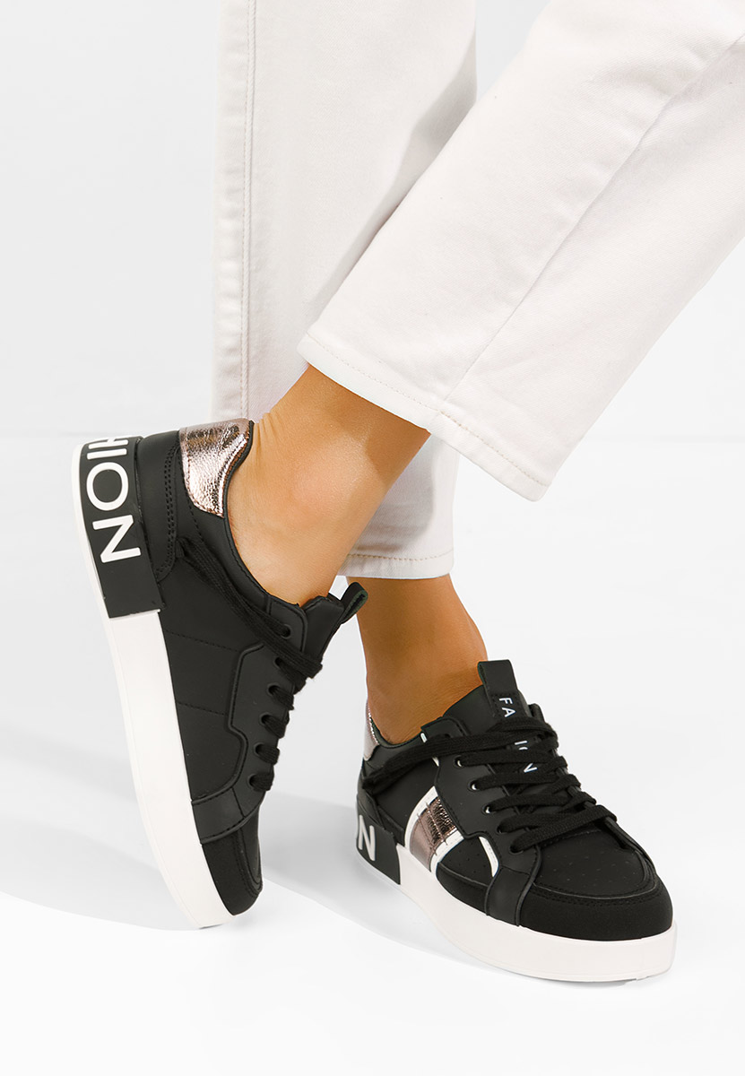Sneakers donna Nairia nero