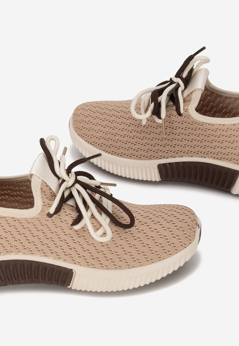 Sneakers donna Seronia V2 cachi