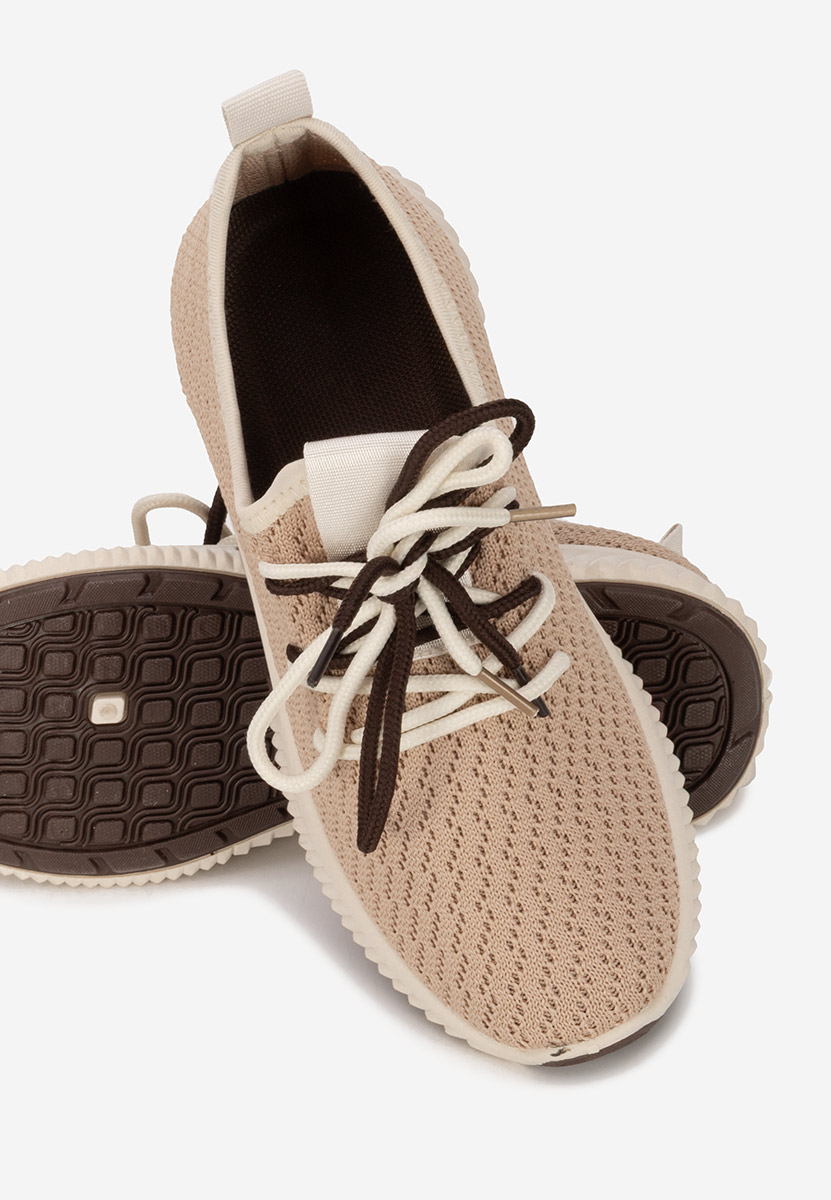Sneakers donna Seronia V2 cachi