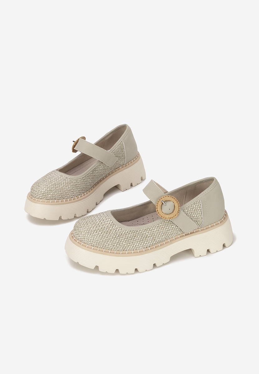 Scarpe basse donna pelle Vamya verdi