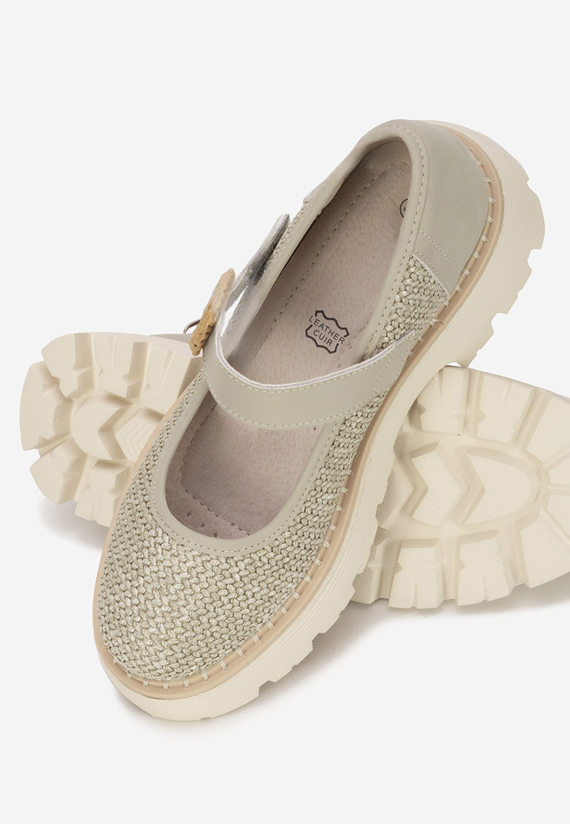 Scarpe basse donna pelle Vamya verdi