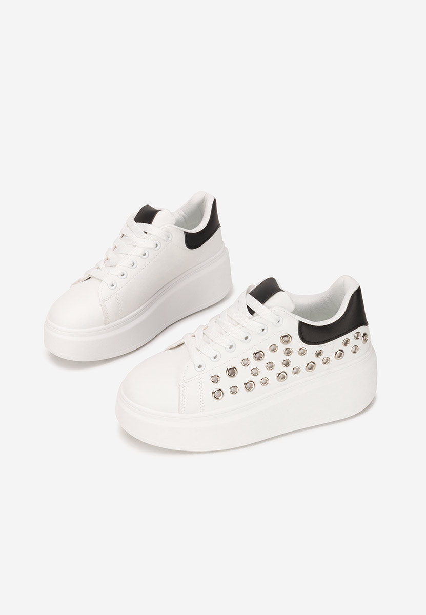 Sneakers con plateau Anaya V3 bianchi