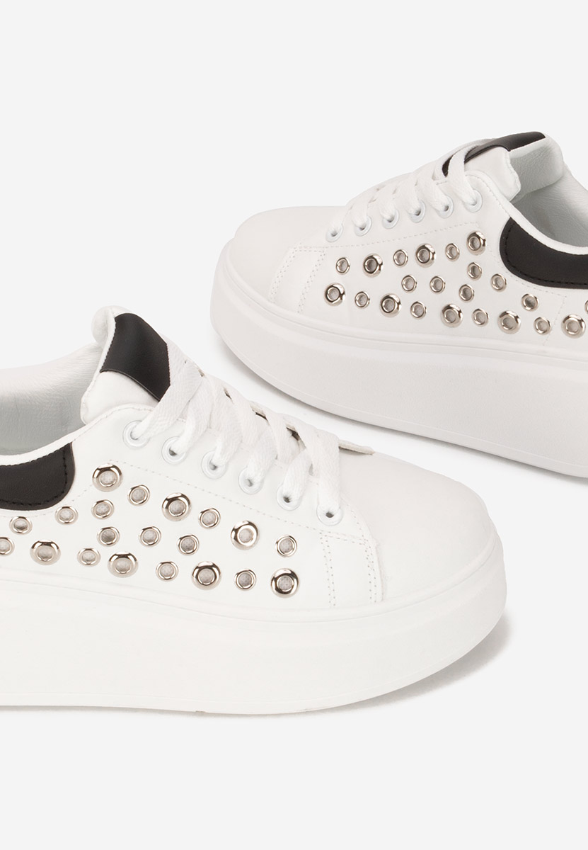 Sneakers con plateau Anaya V3 bianchi