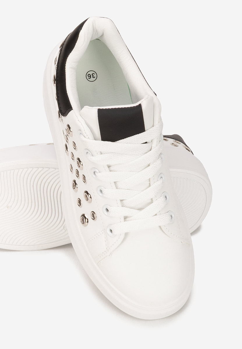 Sneakers con plateau Anaya V3 bianchi