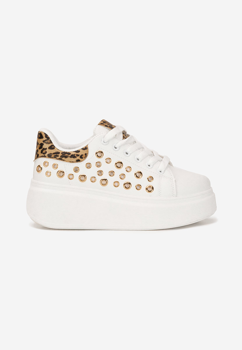 Sneakers con plateau Anaya V6 bianchi
