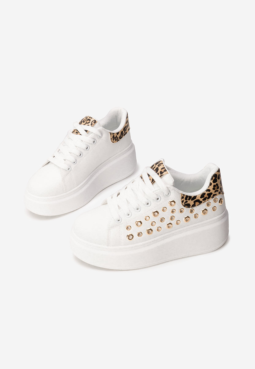 Sneakers con plateau Anaya V6 bianchi