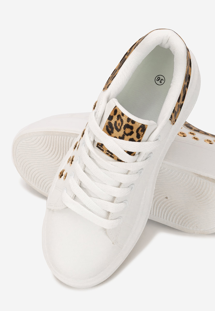 Sneakers con plateau Anaya V6 bianchi