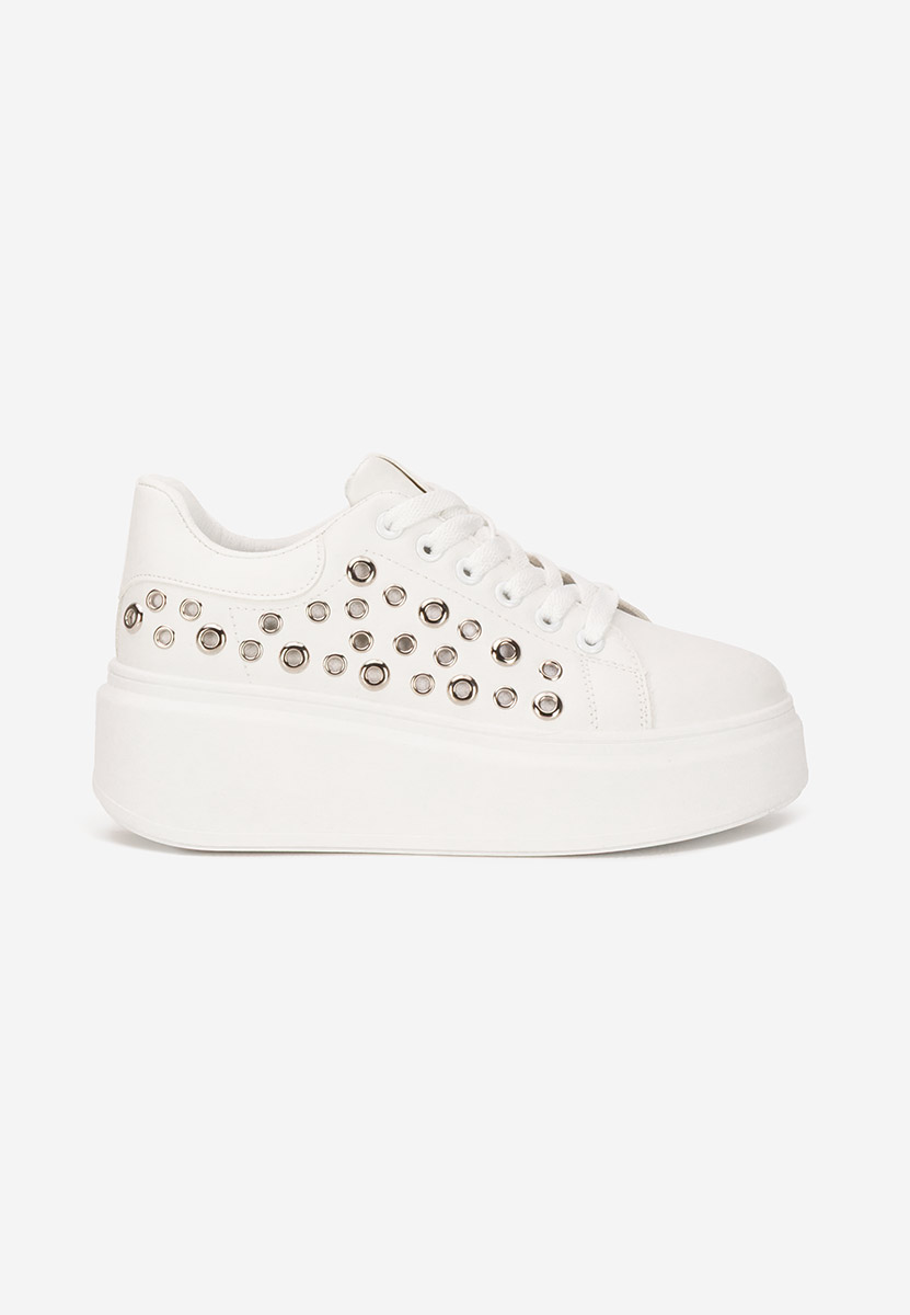 Sneakers con plateau Anaya bianchi