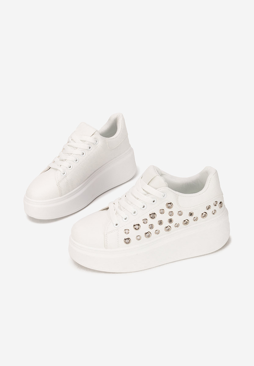 Sneakers con plateau Anaya bianchi