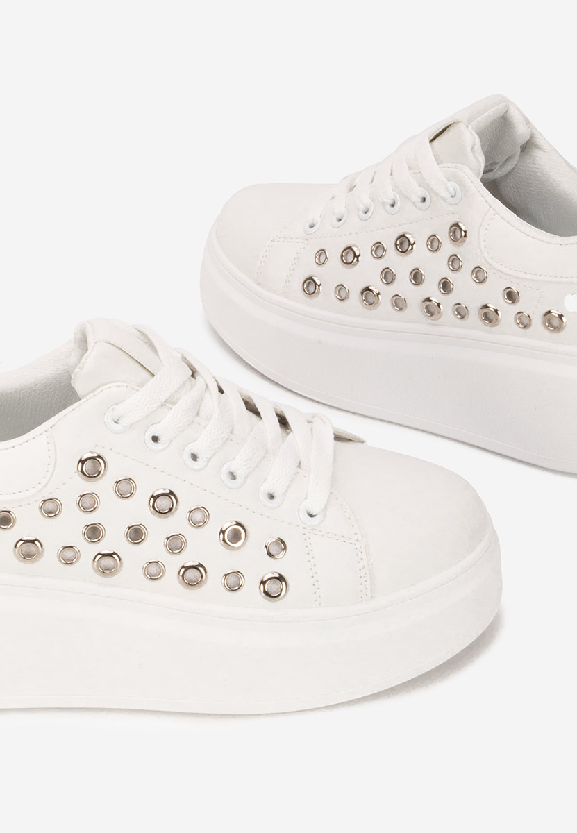 Sneakers con plateau Anaya bianchi