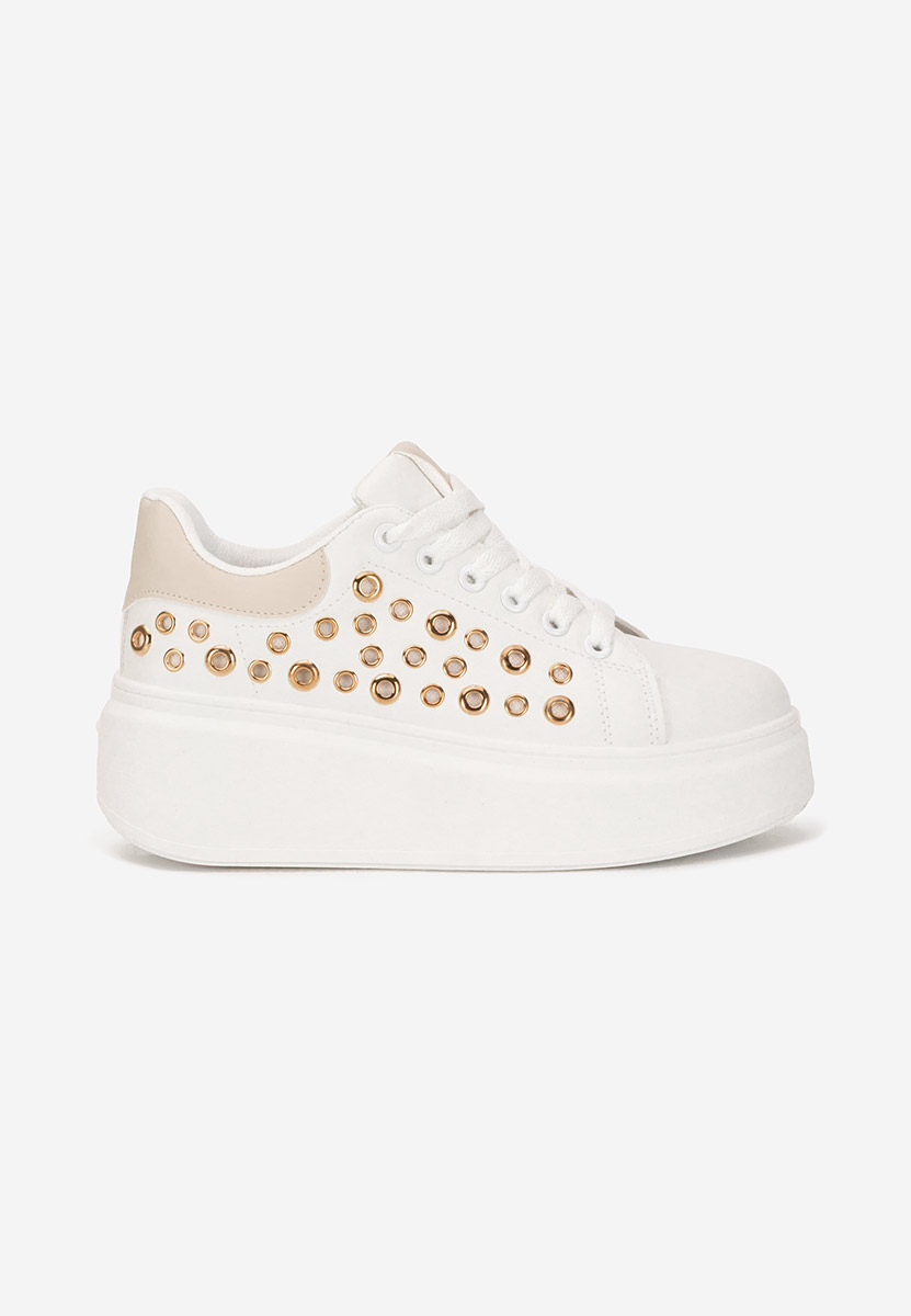 Sneakers con plateau Anaya V5 bianchi