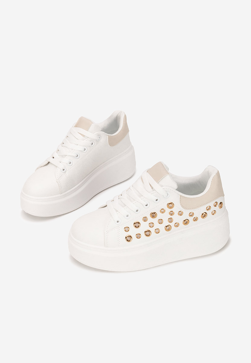 Sneakers con plateau Anaya V5 bianchi
