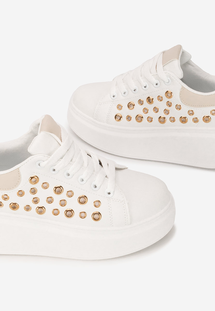 Sneakers con plateau Anaya V5 bianchi