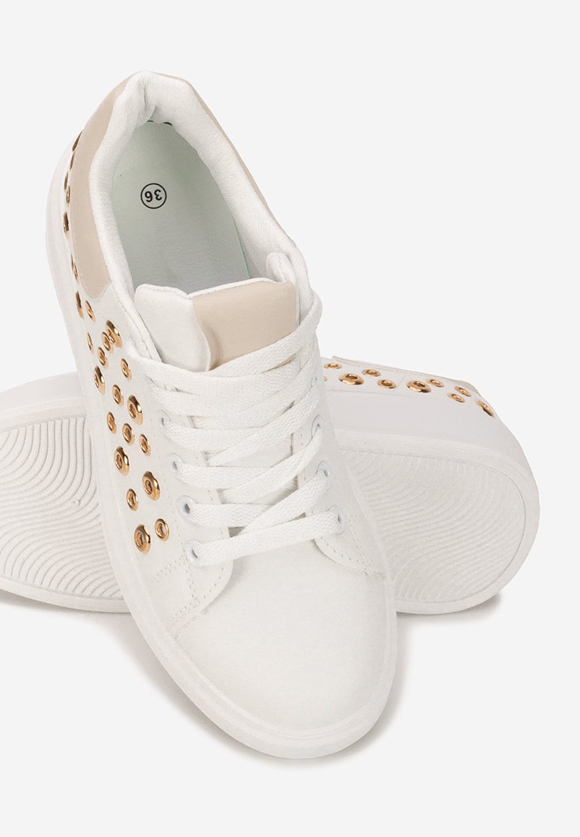 Sneakers con plateau Anaya V5 bianchi