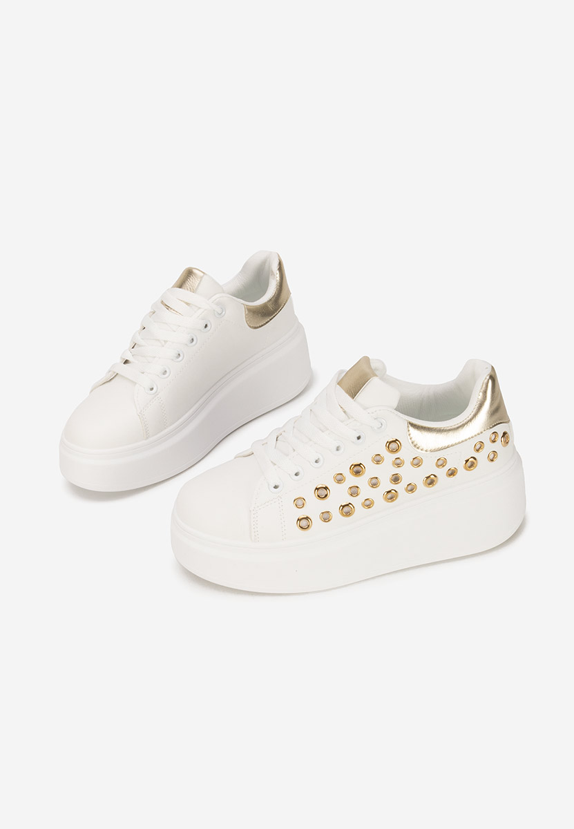Sneakers con plateau Anaya V2 bianchi