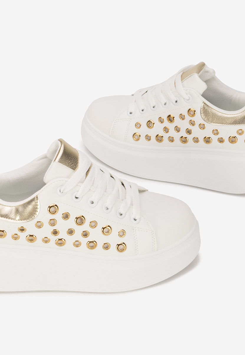 Sneakers con plateau Anaya V2 bianchi