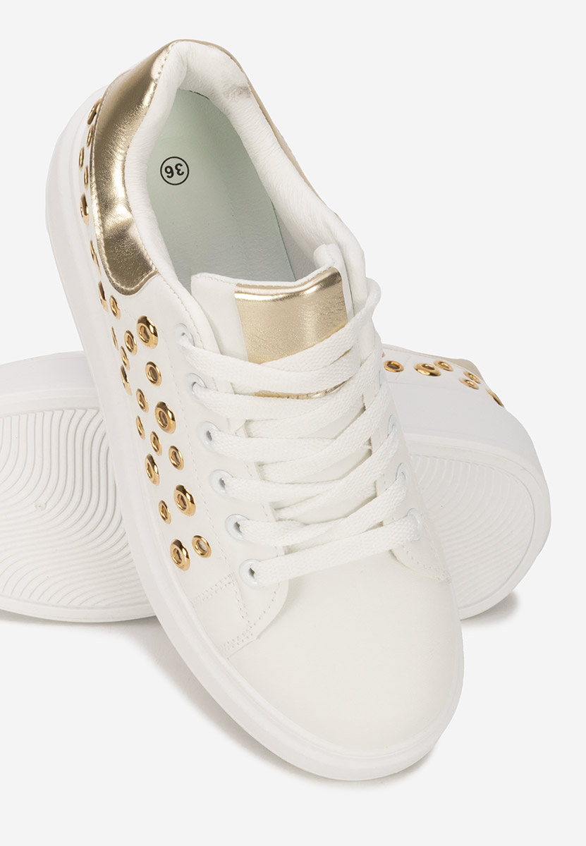 Sneakers con plateau Anaya V2 bianchi