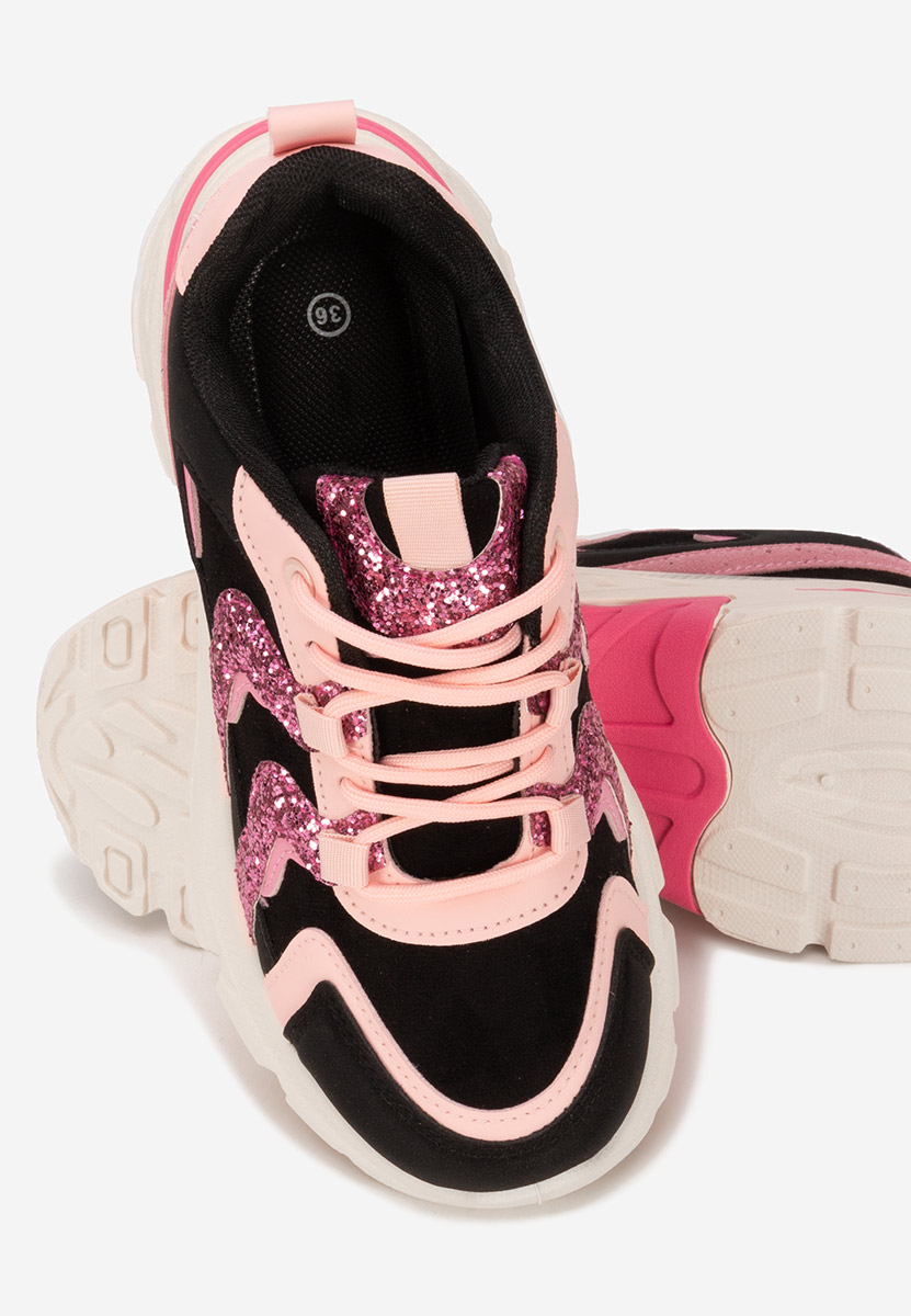 Sneakers con plateau Odinea nero