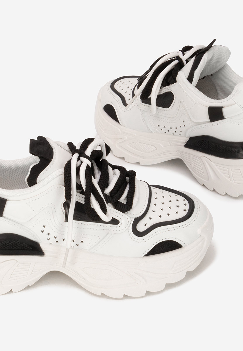 Sneakers con zeppa Dorathy V2 bianchi