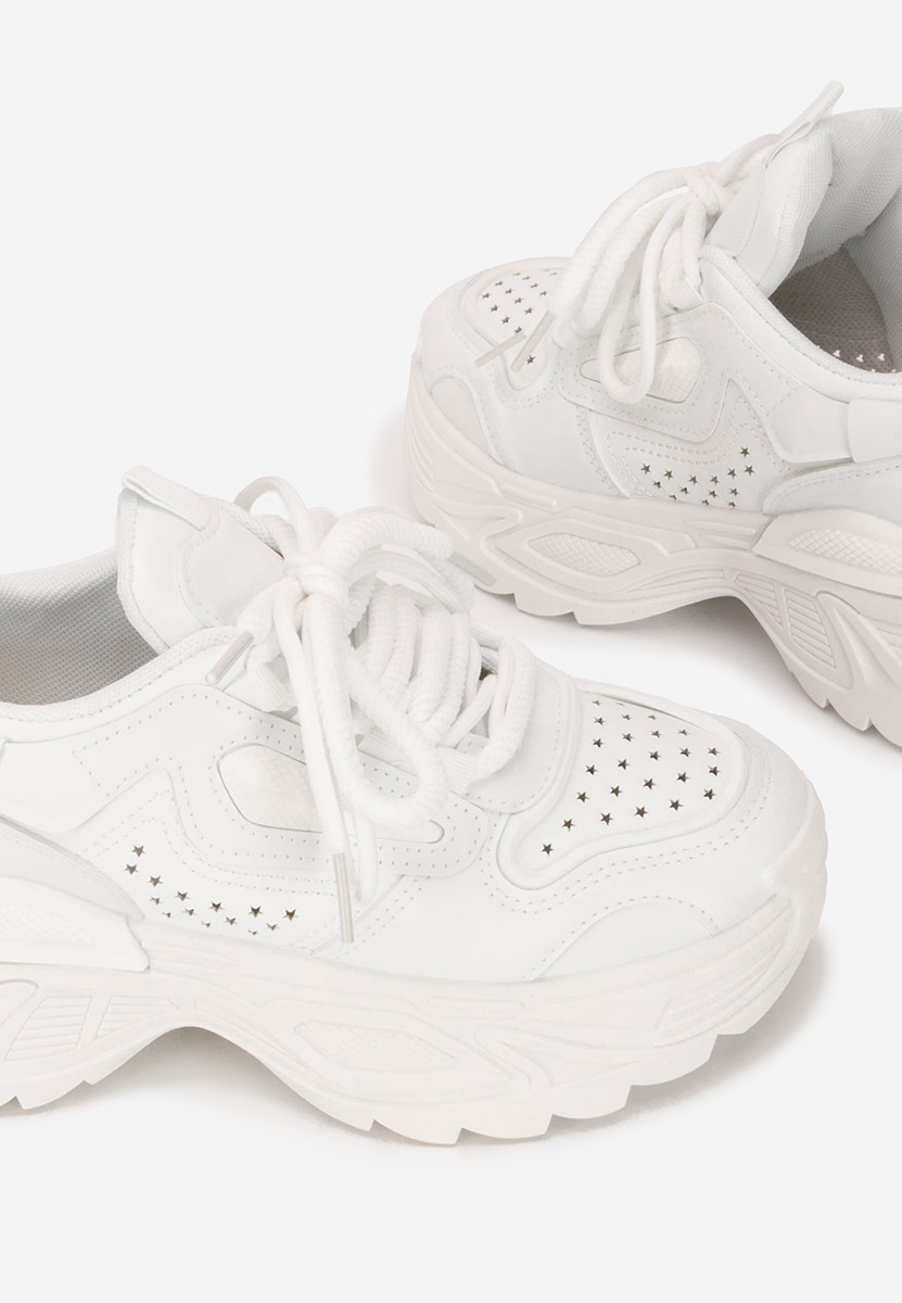 Sneakers con zeppa Dorathy bianchi
