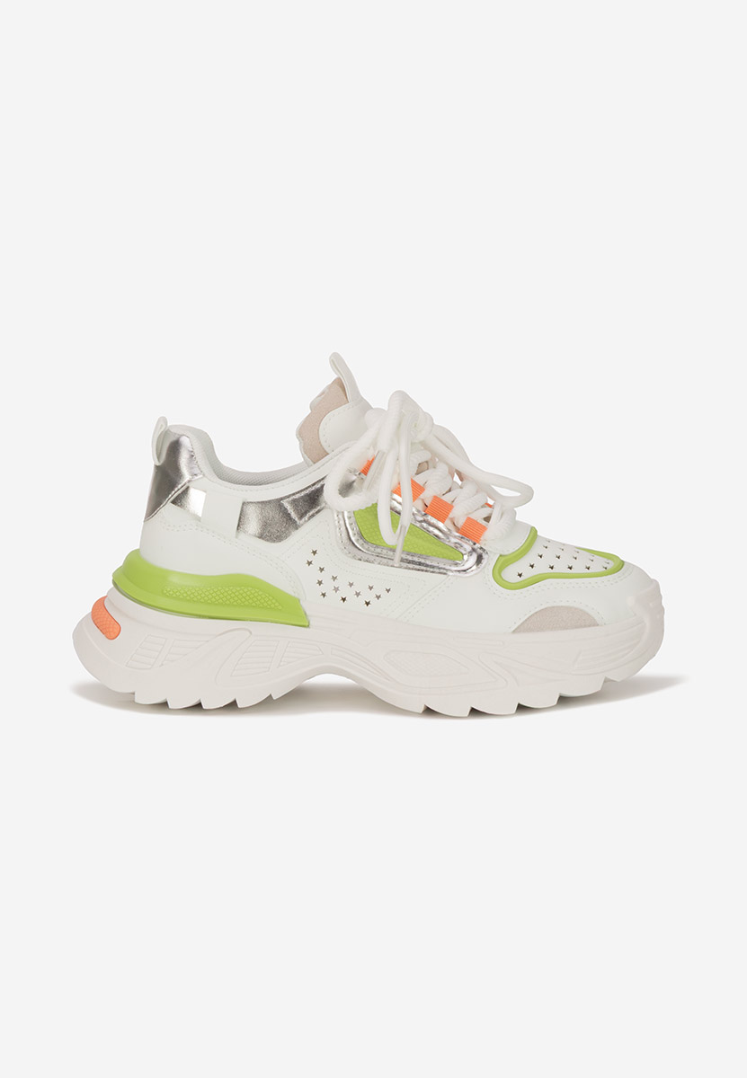 Sneakers con zeppa Dorathy V3 bianchi