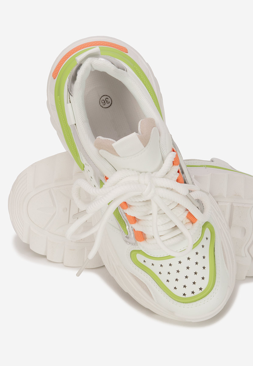 Sneakers con zeppa Dorathy V3 bianchi