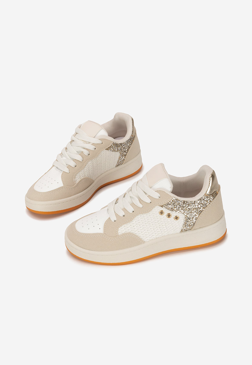 Sneakers donna Nerina beige
