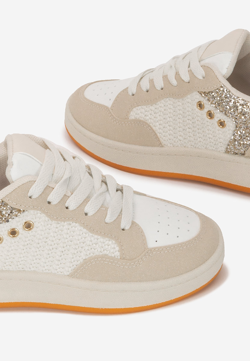 Sneakers donna Nerina beige