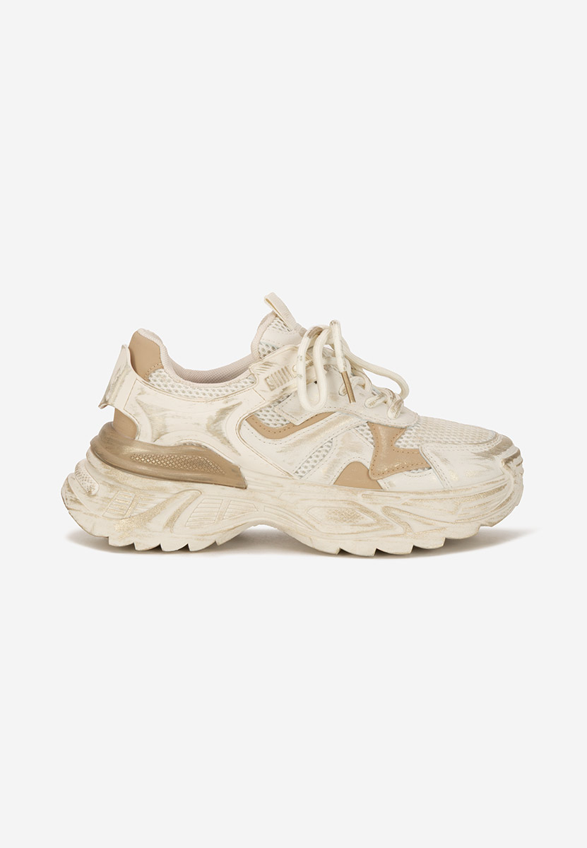 Sneakers con plateau Yalda cachi