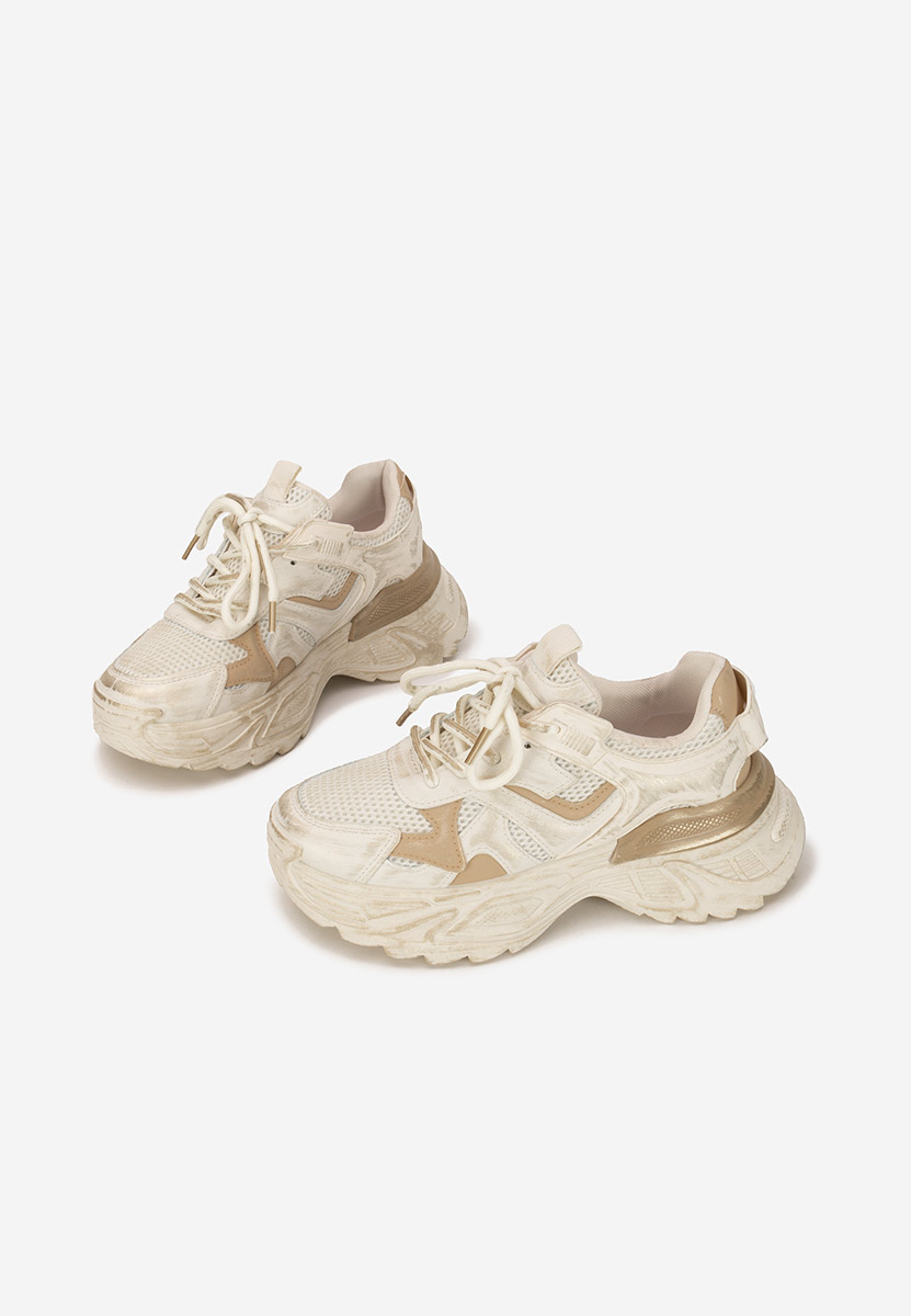 Sneakers con plateau Yalda cachi