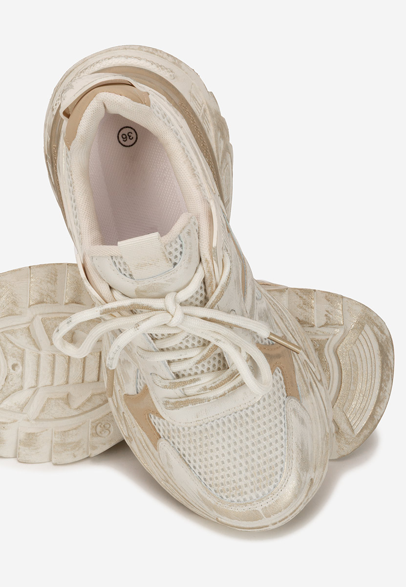 Sneakers con plateau Yalda cachi